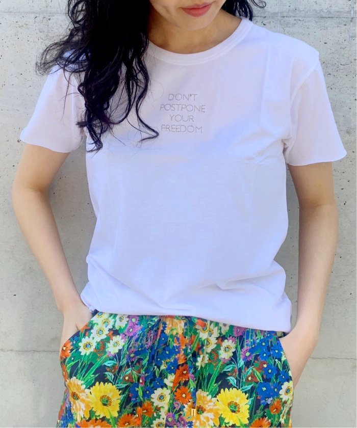 セール Also Freedom オルソーフリーダム Dpyf White Tシャツ イエナ Iena Magaseek