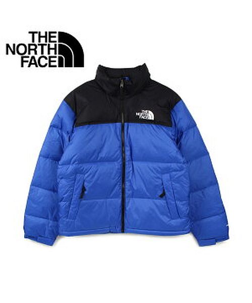 【人気】North Face ヌプシ メンズ　ノースフェイス　ブルー　青　ダウン