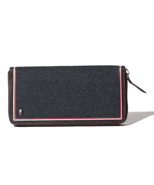 セール メンズ Tommy Hilfiger ラウンドファスナー長財布 トミーヒルフィガー Tommy Hilfiger Magaseek