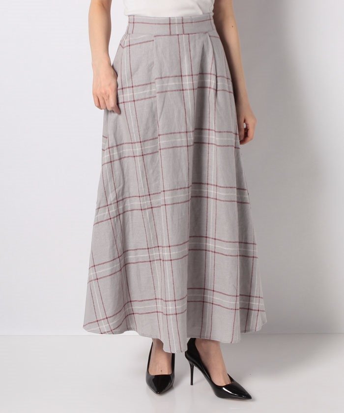 セール 72 Off Warehouse チェックロングスカート アーバンリサーチ アウトレット Urban Research Outlet Magaseek