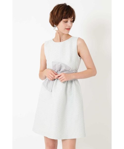 セール ジルスチュアート Jillstuart Jillstuart White カミラジャガードドレス Magaseek