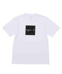 ADAM ET ROPE'(アダム　エ　ロペ)/【agnes b. pour ADAM ET ROPE'】T－SHIRTS SERIGRAPHIE/ホワイト（10）