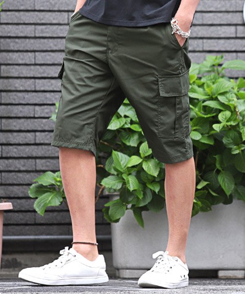 セール カーゴショートパンツ カーゴパンツ メンズ ショートパンツ 短パン 五分丈 ビター系 Bitter ラグスタイル Luxstyle Magaseek