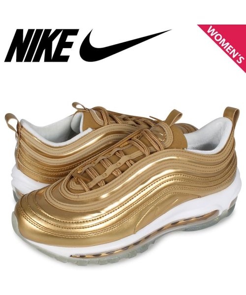 クーポン開催中 Nike Wmns Air Max 97 Qs ナイキ エアマックス97 スニーカー レディース ゴールド Cj0625 700 ナイキ Nike Magaseek