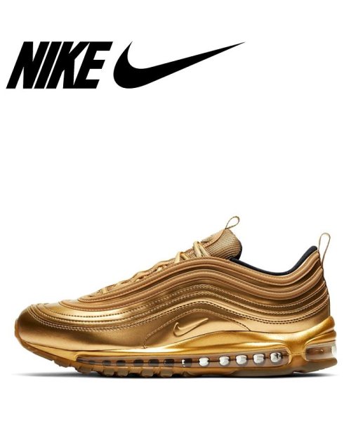 Nike Air Max 97 Qs ナイキ エアマックス97 スニーカー メンズ ゴールド Ct4556 700 ナイキ Nike Magaseek