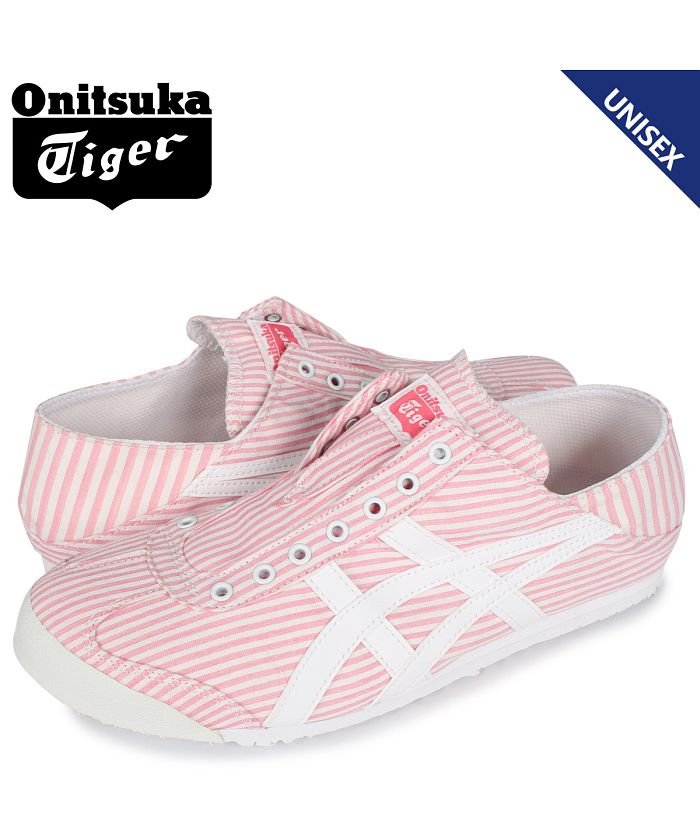 オニツカタイガー Onitsuka Tiger メキシコ 66 スニーカー スリッポン メンズ レディース Mexico 66 Paraty ピンク 11a オニツカタイガー Onitsukatiger Magaseek