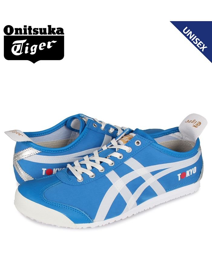 セール オニツカタイガー Onitsuka Tiger メキシコ 66 スニーカー メンズ レディース Mexico 66 ブルー 11a730 401 オニツカタイガー Onitsukatiger Magaseek