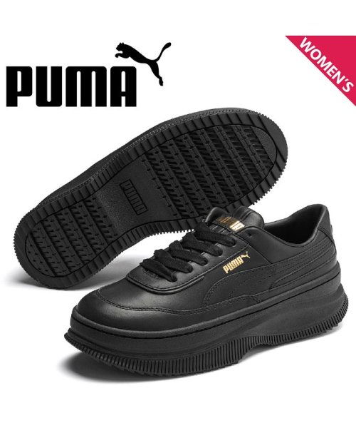 プーマ Puma デバ スニーカー レディース 厚底 Deva ブラック 黒 プーマ Puma Magaseek