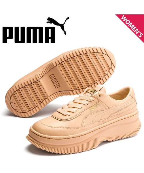 クーポン開催中 プーマ Puma デバ スニーカー レディース 厚底 Deva ベージュ プーマ Puma Magaseek