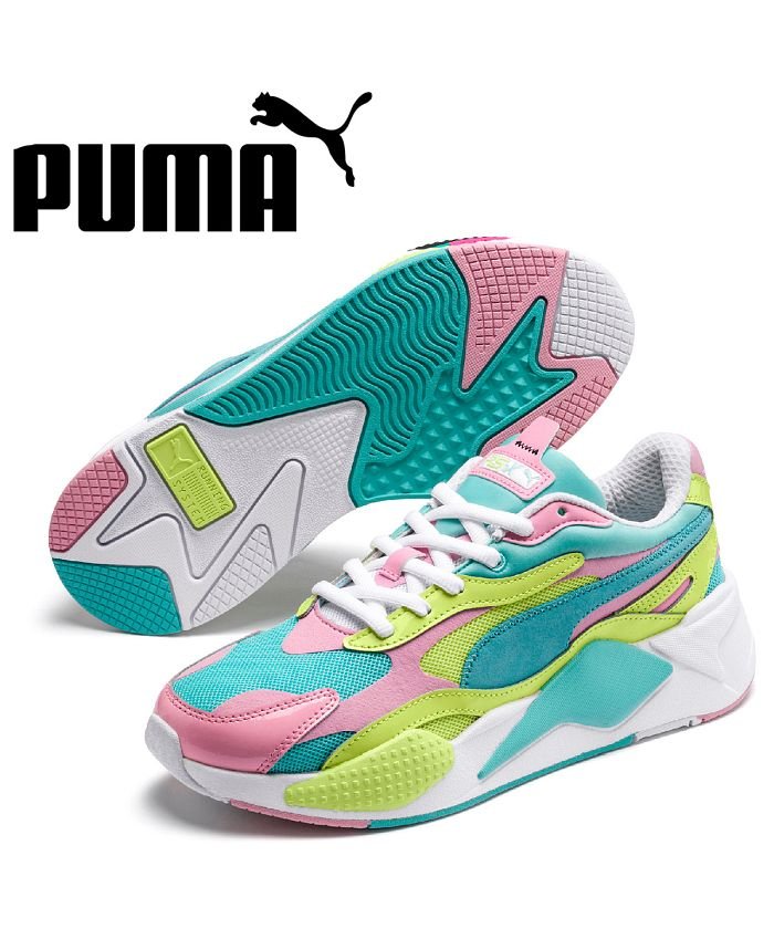 セール プーマ Puma スニーカー メンズ Rs X3 Plastic ブルー