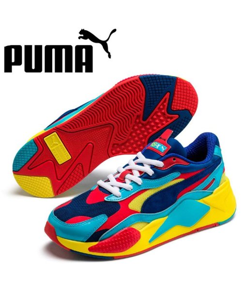 プーマ Puma スニーカー メンズ Rs X3 Plastic レッド プーマ Puma Magaseek