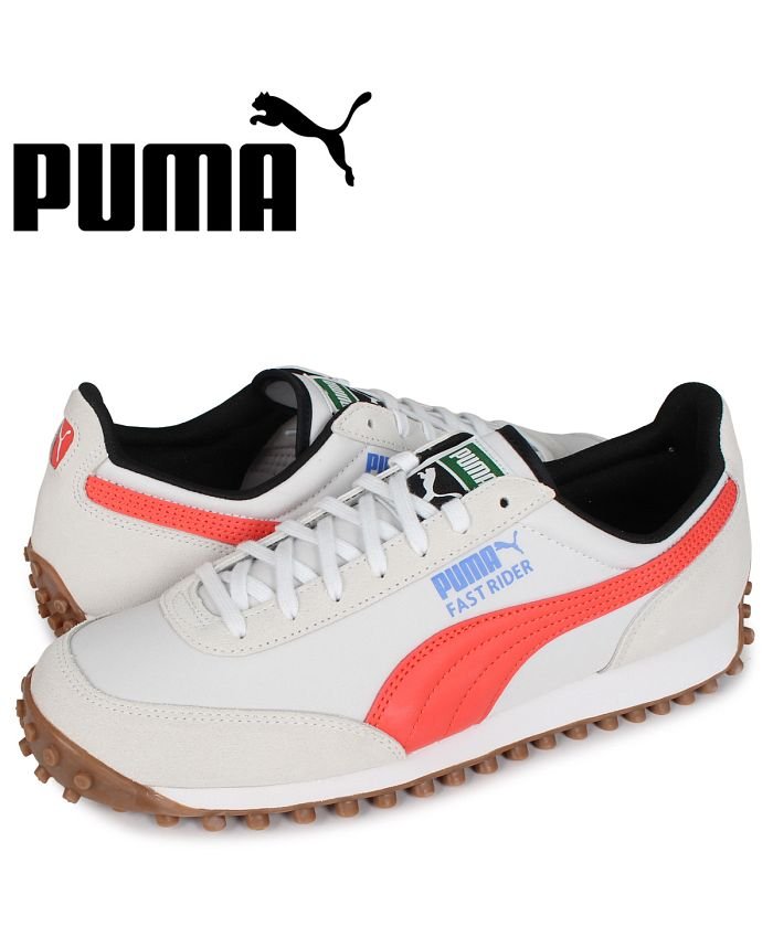 プーマ Puma ファスト ライダー スニーカー メンズ Fast Rider Source ホワイト 白 プーマ Puma Magaseek
