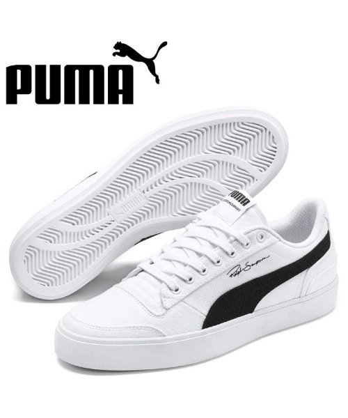 プーマ Puma ラルフサンプソン バルク キャンバス スニーカー メンズ Ralph Sampson Vulc Canvas ホワイト 白 プーマ Puma Magaseek