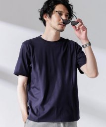 nano・universe(ナノ・ユニバース)/Pattern　made　fit Ｔシャツ/ネイビー