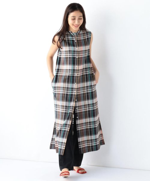 セール Demi Luxe Beams チェック ノースリーブワンピース ビームス アウトレット Beams Outlet Magaseek