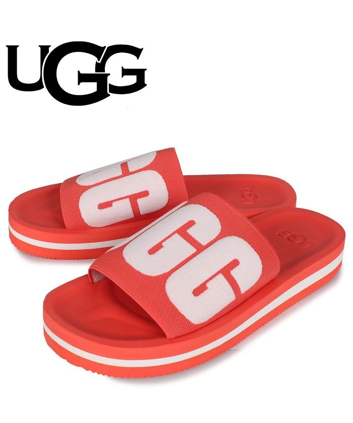 Ugg アグ サンダル スライドサンダル ズーマ グラフィック レディース Zuma Graphic ピンク アグ Ugg Magaseek
