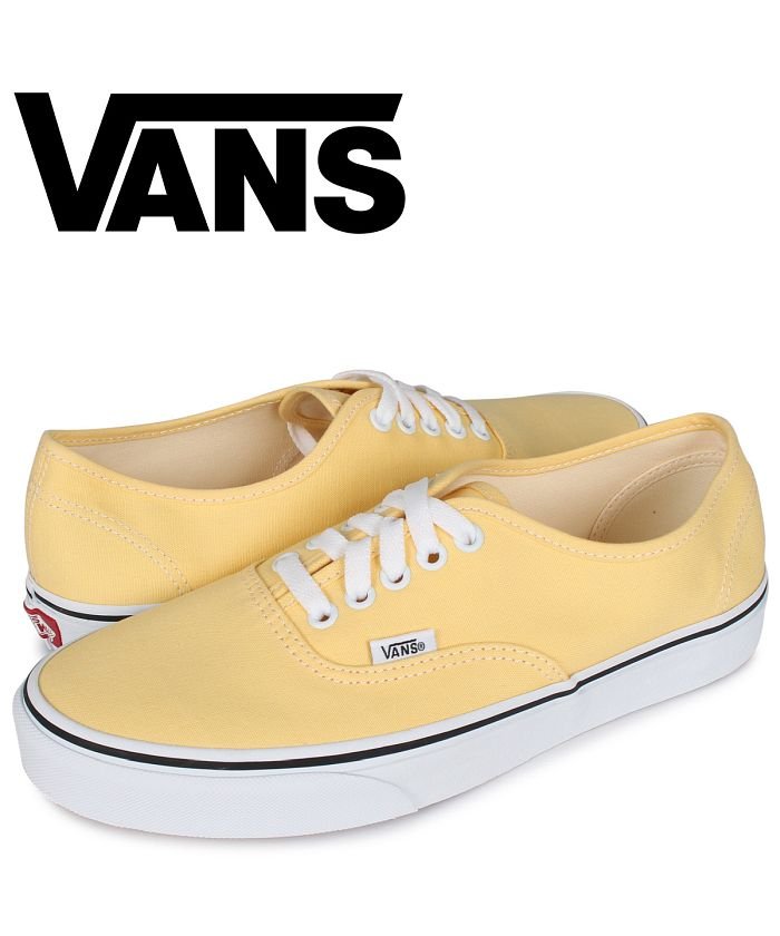 Vans ヴァンズ オーセンティック スニーカー メンズ バンズ Authentic イエロー Vn0a2z5iwl6