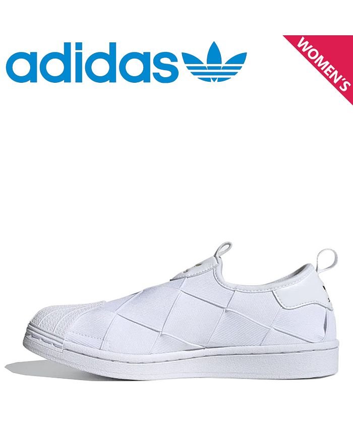 アディダス オリジナルス Adidas Originals スーパースター スリッポン スニーカー レディース Superstar Slip On W ブラック アディダス Adidas Magaseek