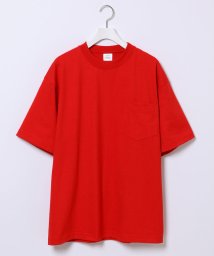 ADAM ET ROPE'(アダム　エ　ロペ)/【CAMBER】302 POCKET T SHIRT/レッド（60）