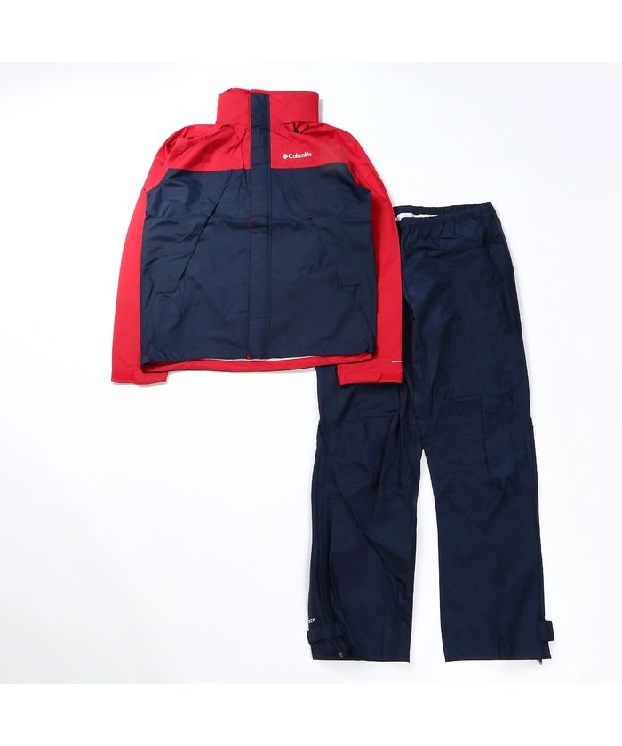 27%OFF！ 販売主：スポーツオーソリティ コロンビア/メンズ/シンプソンサンクチュアリIIレインスーツ メンズ MOUNTAINRED M SPORTS AUTHORITY】 セール開催中】