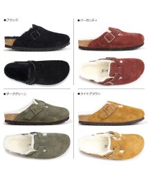 BIRKENSTOCK(ビルケンシュトック)/ビルケンシュトック BIRKENSTOCK ボストン メンズ レディース BOSTON ビルケン サンダル ファー ボア 細幅 普通幅/ライトブラウン