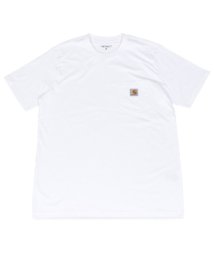 Carhartt/カーハート carhartt Tシャツ メンズ 半袖 無地 SS POCKET T－SHIRT ブラック ホワイト ダーク グレー ダーク ネイビー ブラウン /503015716