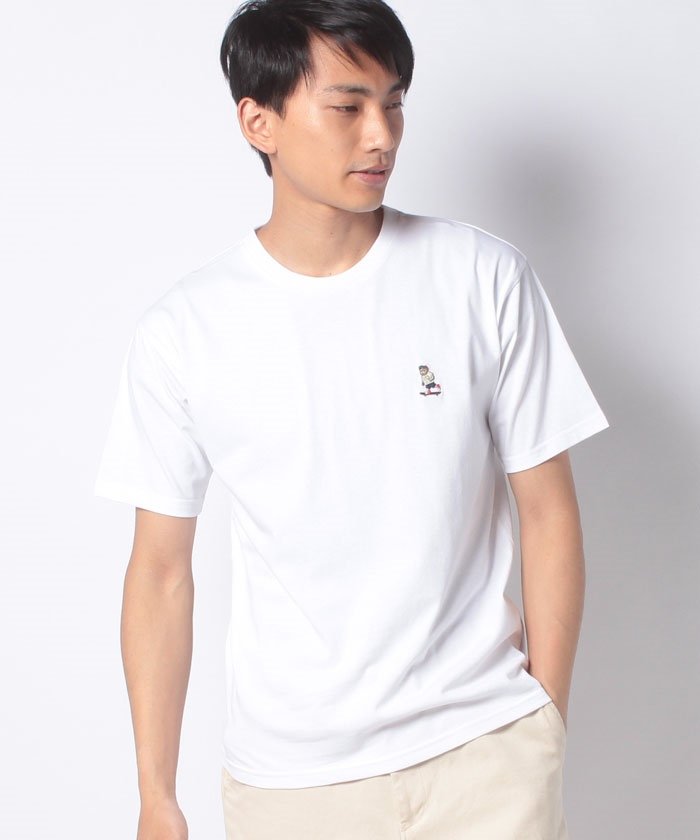 クマスケボー 刺繍 半袖 Tシャツ マルカワ Marukawa Magaseek