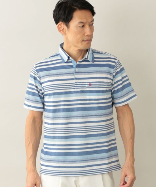 シャンブレーカノコボーダーポロシャツ メンズファッション 阪急百貨店公式通販 阪急 Men S Online Store