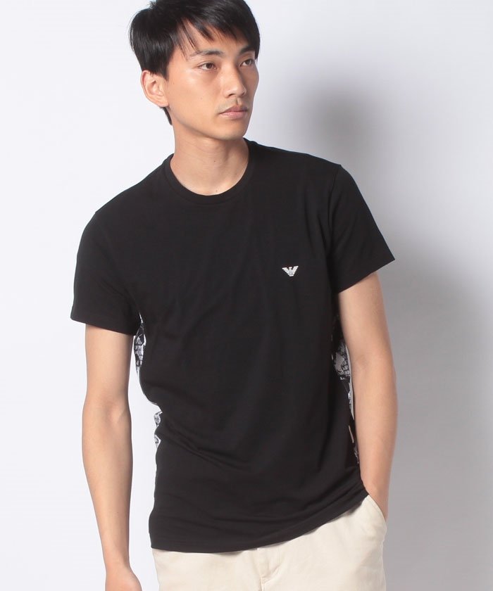 エンポリオアルマーニ オールオーバーカモtシャツ エンポリオアルマーニ Emporio Armani Magaseek