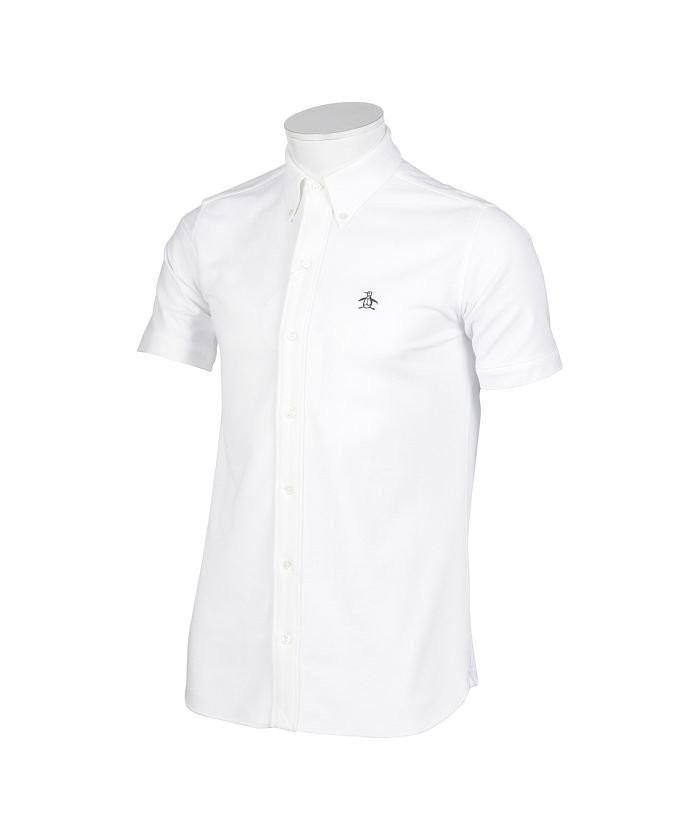 ショッピング販売店 裏鹿の子前開きボタンダウン半袖シャツ メンズ マンシングウェア ホワイト系 セール開催中 Munsingwear 30 Off Nmizi L オンラインストア大特価 Solicitacao Com Br