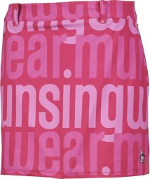 Munsingwear(マンシングウェア)/【ENVOY/エンボイ】ストレッチトリコットロゴプリントスカート（38cm丈/インナーパンツ付き）【アウトレッ/ピンク系