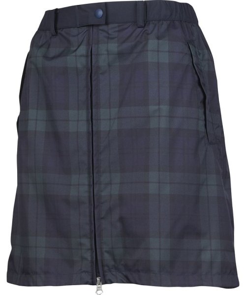 Munsingwear(マンシングウェア)/【はっ水】ツイルプリントレインウェアスカート（48cm丈）【アウトレット】/ネイビー系