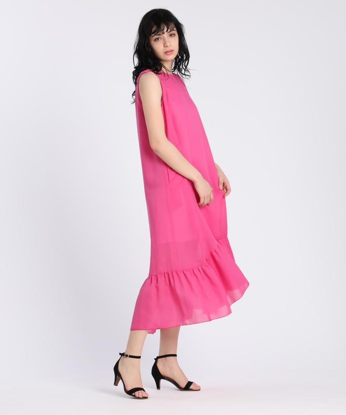 セール 70 Off Luftrobe 切り替えロングワンピース イネド Ined Magaseek