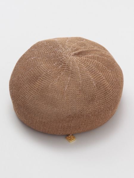 CAYHANE(チャイハネ)/【欧州航路】パピエベレー帽 LCOP0206/ブラウン