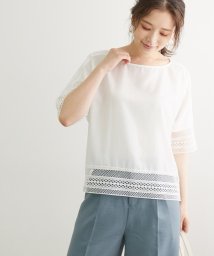 ROPE' PICNIC(ロペピクニック)/刺繍レースブラウス/ホワイト（10）