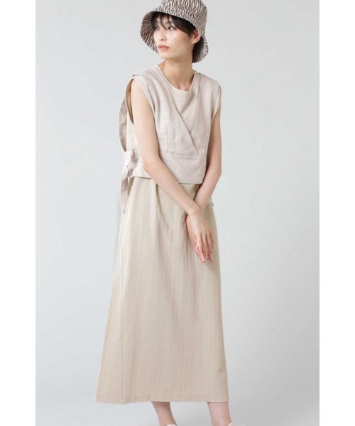 セール ビスチェ付きカットソーワンピース ローズバッド Rose Bud Magaseek