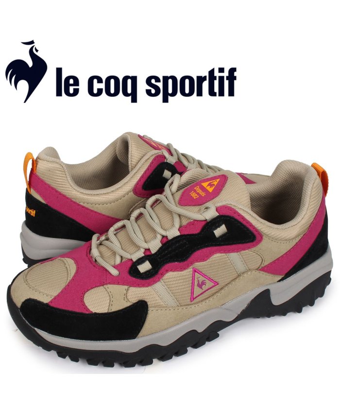 ルコック スポルティフ Le Coq Sportif エル ワンダラー スニーカー メンズ L Wanderer ベージュ Ql1pjc26bd ルコックスポルティフ Lecoqsportif Magaseek