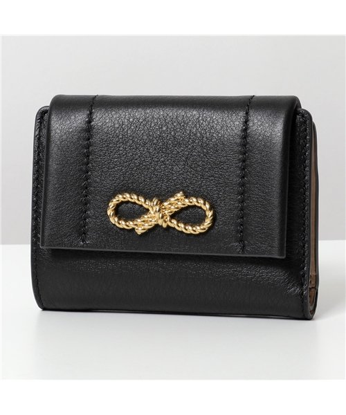 セール 13 Off Anya Hindmarch アニヤハインドマーチ Rope Bow Trifold Compact Wallet カラー3色 レザー 二つ折り財布 リボン アニヤハインドマーチ Anya Hindmarch Magaseek