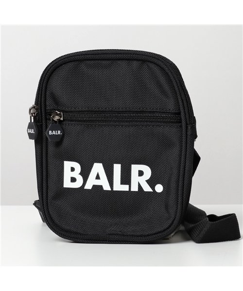 BALR(ボーラー)/【BALR.(ボーラー)】B10035 Cross Body Bag ナイロン ショルダーバッグ サコッシュ ウエストポーチ ロゴ 鞄 Black メンズ   /ブラック