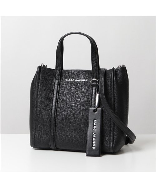  Marc Jacobs(マークジェイコブス)/【MARC JACOBS(マークジェイコブス)】M0015078 THE TAG TOTE 21タグ トート ショルダーバッグ 鞄 001/BLACK レディー/ブラック