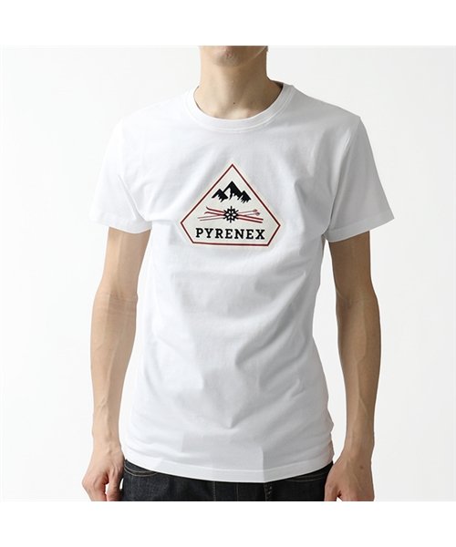 PYRENEX(ピレネックス)/【PYRENEX(ピレネックス)】HMN009 1000 KAREL クルーネック 半袖 Tシャツ カットソー WHITE メンズ/WHITE