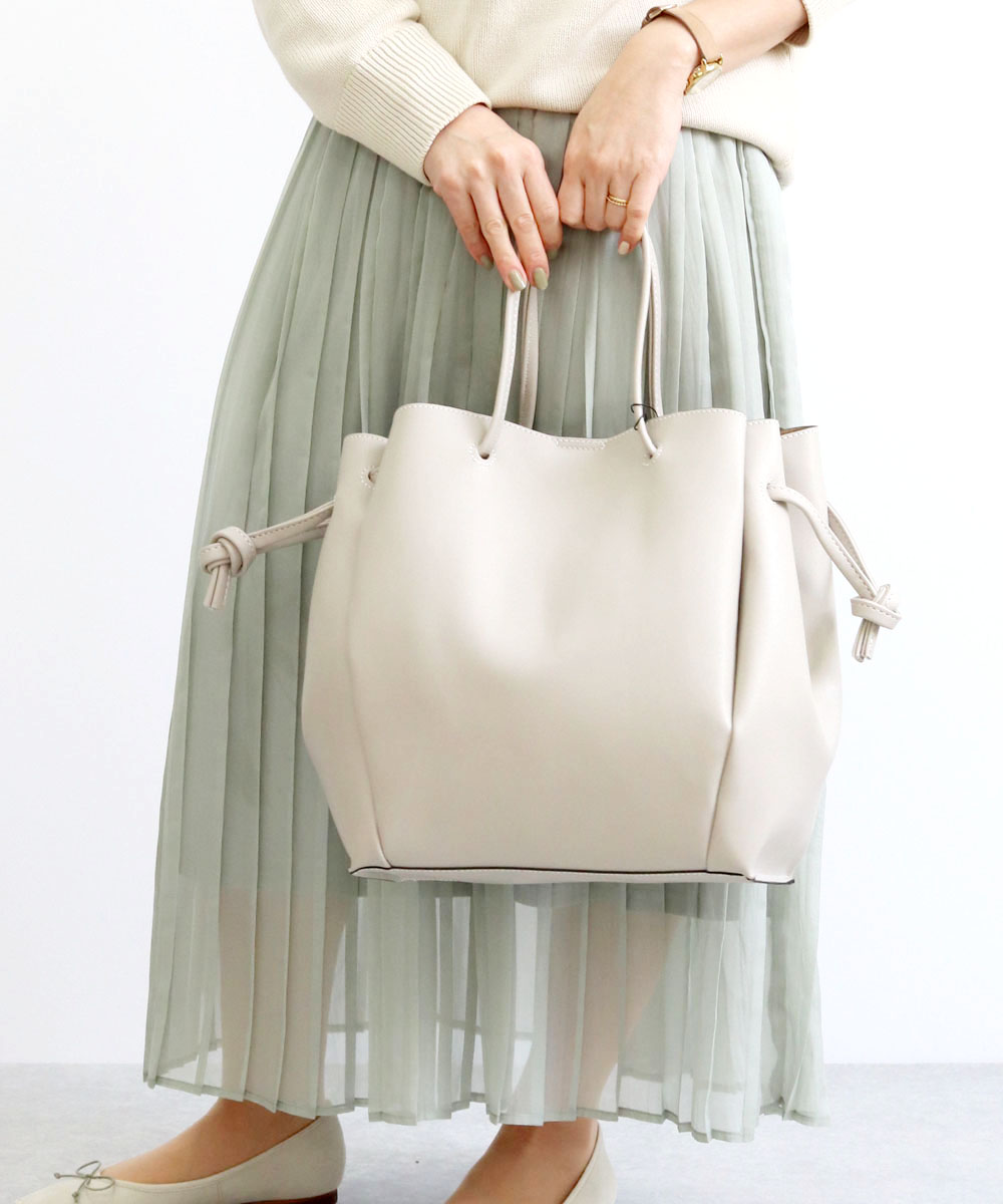 ｔｓｌ ｔｓｌ 巾着風トートバッグ Magaseek