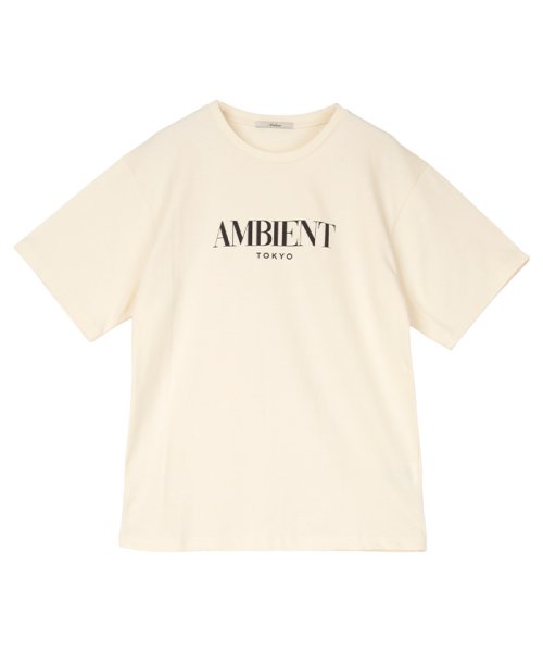 AMBIENT(アンビエント)/AMBIENT Tシャツ/ベージュ/カーキ