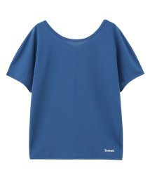 MAC HOUSE(women)(マックハウス（レディース）)/Navy ネイビー TARZAN ターザン ドルマンTシャツ TZL－2102/DKブルー