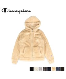 CHAMPION(チャンピオン)/チャンピオン Champion パーカー ジャケット フリースジャケット ジップアップ アウター メンズ 無地 ZIP HOODED JACKET ブラック オ/ベージュ