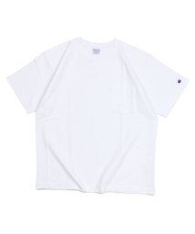 CHAMPION(チャンピオン)/チャンピオン Champion Tシャツ 半袖 リバースウィーブ メンズ レディース REVERSE WEAVE POCKET T－SHIRT ブラック ホワイ/ホワイト