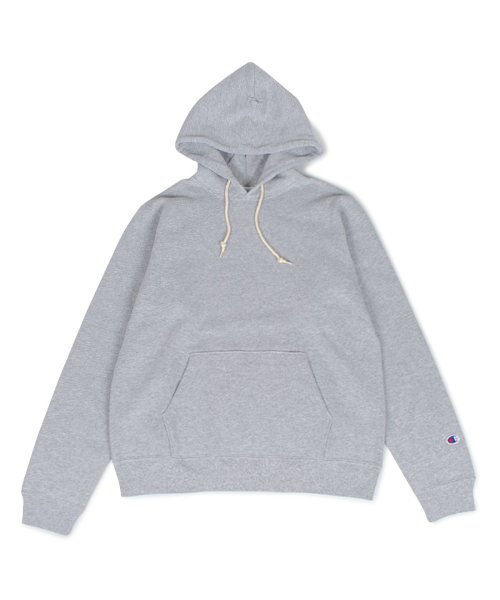 CHAMPION(チャンピオン)/チャンピオン Champion パーカー スウェット プルオーバー メンズ レディース PULLOVER HOODED SWEATSHIRT ブラック ホワイト/グレー