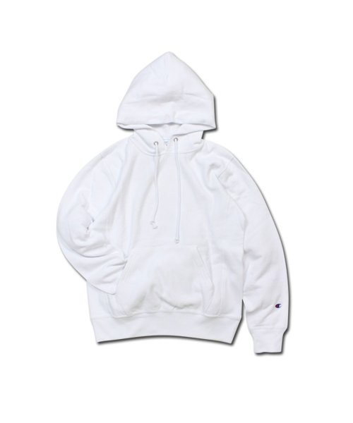 CHAMPION(チャンピオン)/チャンピオン Champion パーカー リバースウィーブ スウェット プルオーバー メンズ REVERSE WEAVE PULLOVER HOODED SWE/ホワイト