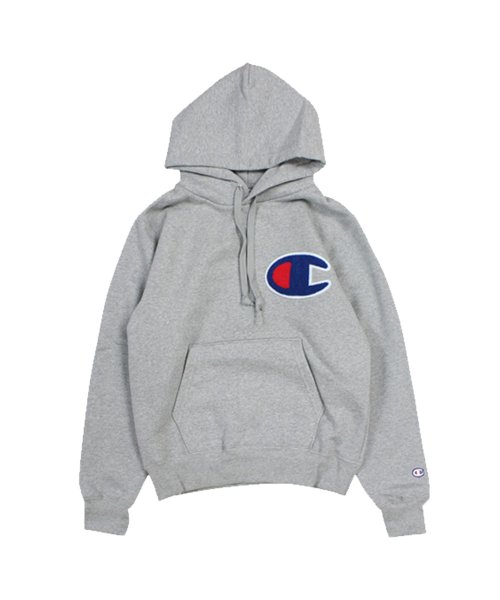 CHAMPION(チャンピオン)/チャンピオン Champion パーカー スウェット プルオーバー メンズ レディース PULLOVER HOODED SWEAT SHIRT/グレー