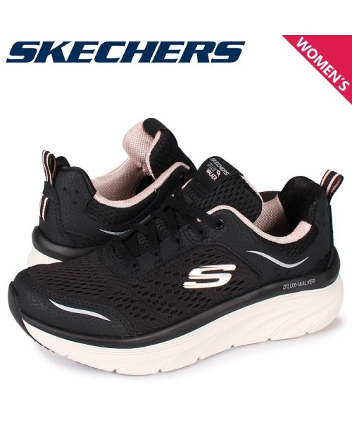 SKECHERS(スケッチャーズ)/スケッチャーズ SKECHERS スニーカー レディース DLUX WALKER INFINITE MOTIO ブラック 黒 149023－BKPK/その他